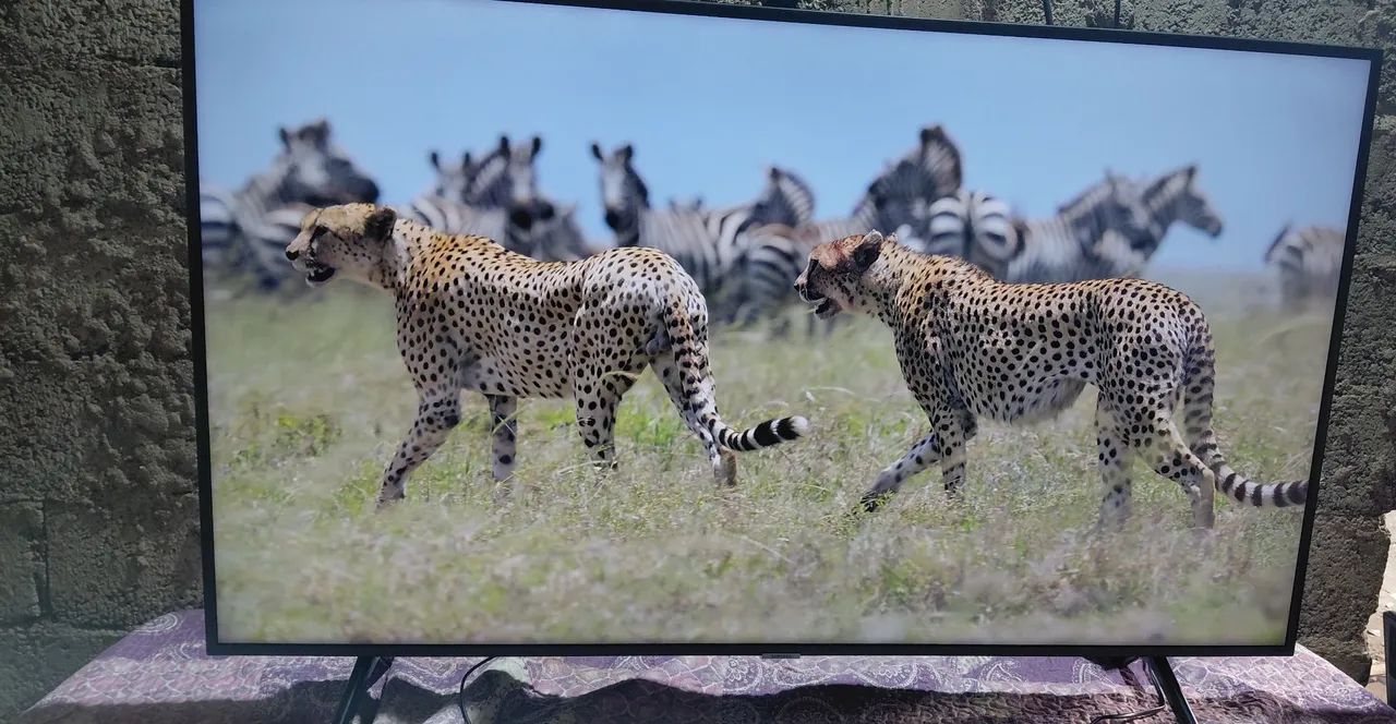 Vendo uma TV Samsung Smart 55 polegadas 4K funciona tudo certinho sem detalhe nenhum - Foto 4