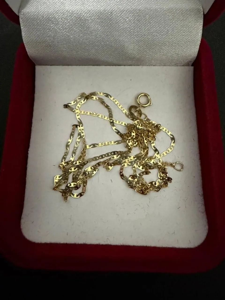 Corrente ouro 10kilates, 1,5 gramas - masculino