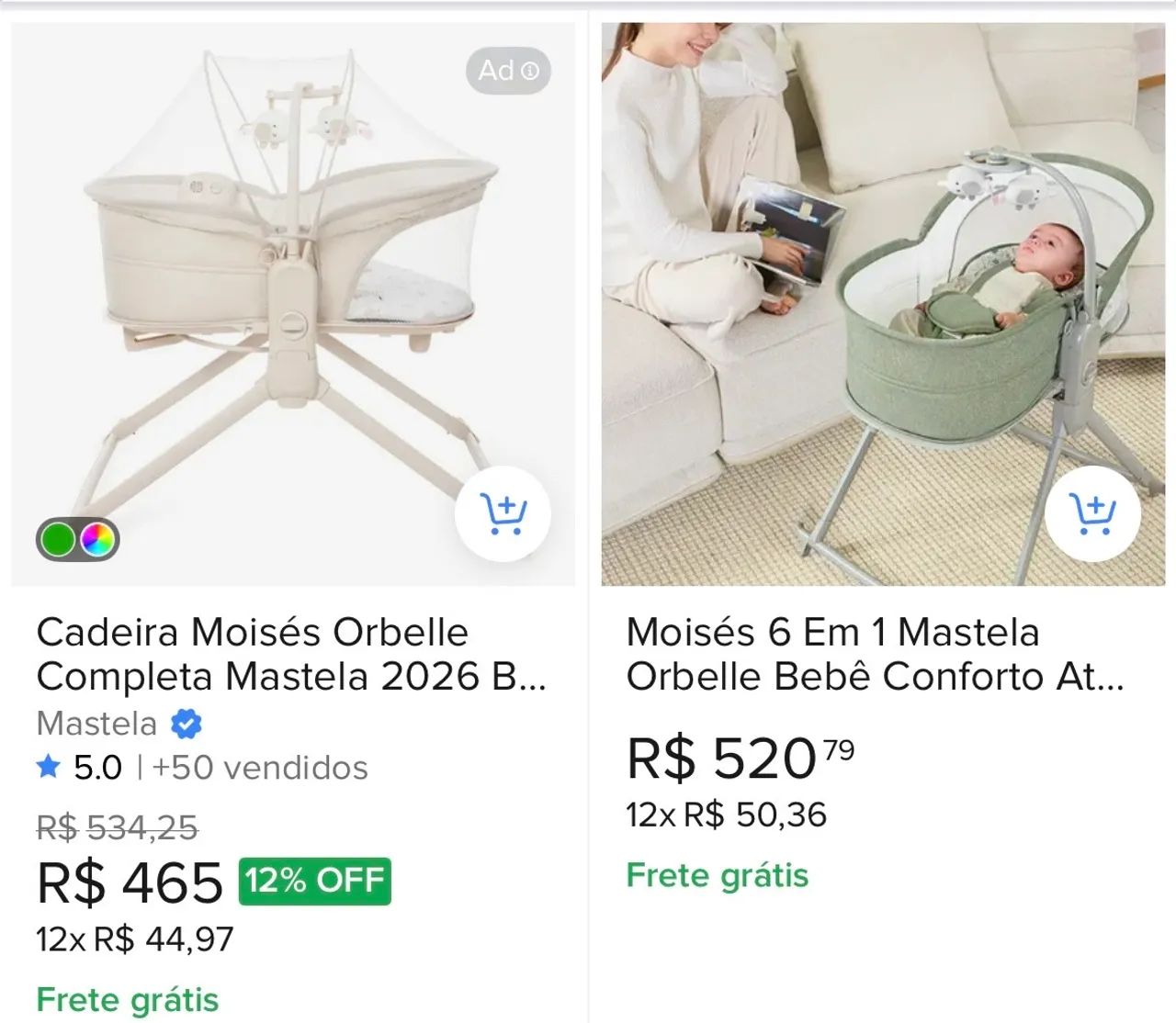 BERÇO MOISÉS 6 EM 1  - Foto 2