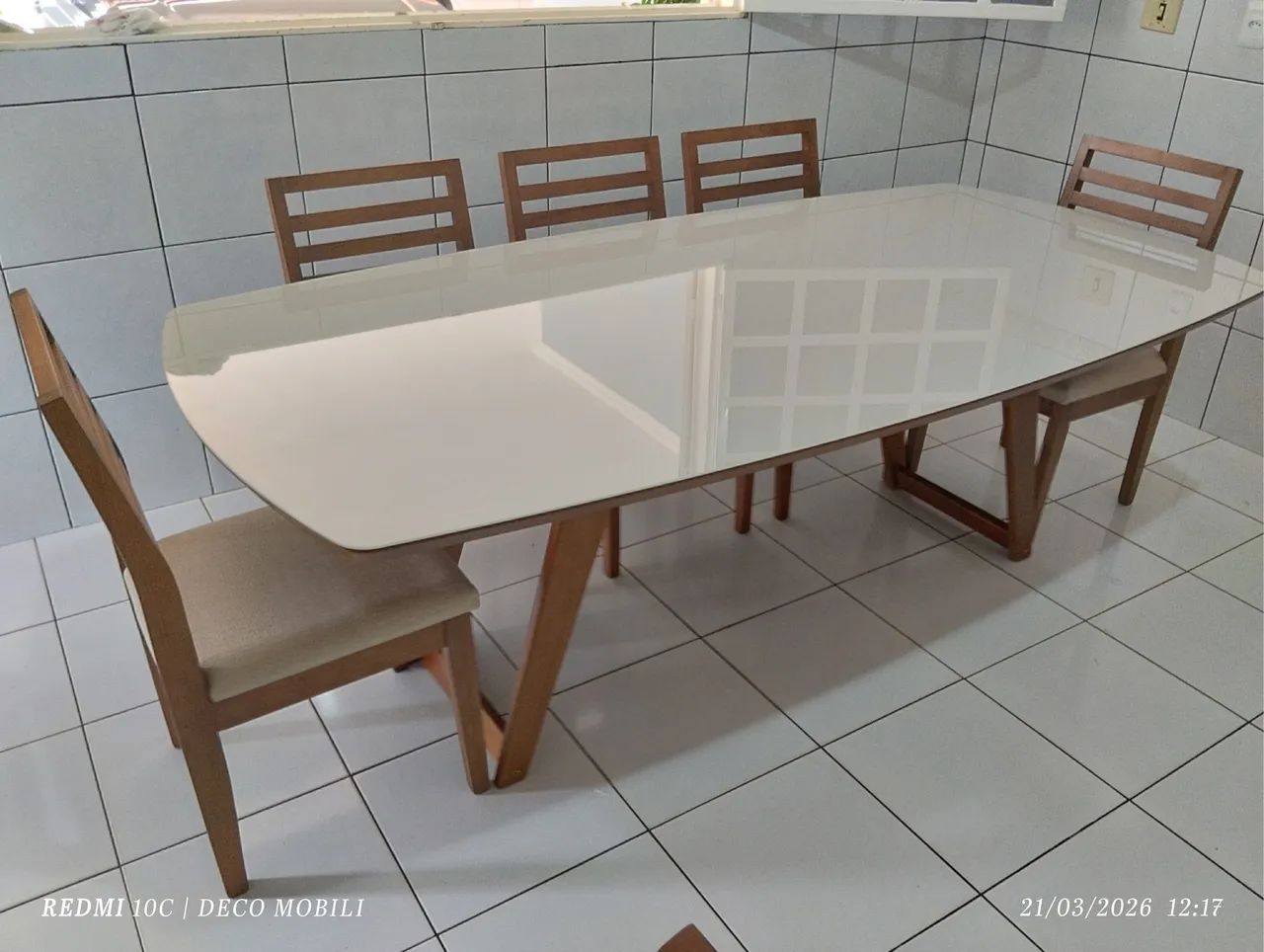 Mesa de madeira pronta entrega  - Foto 2