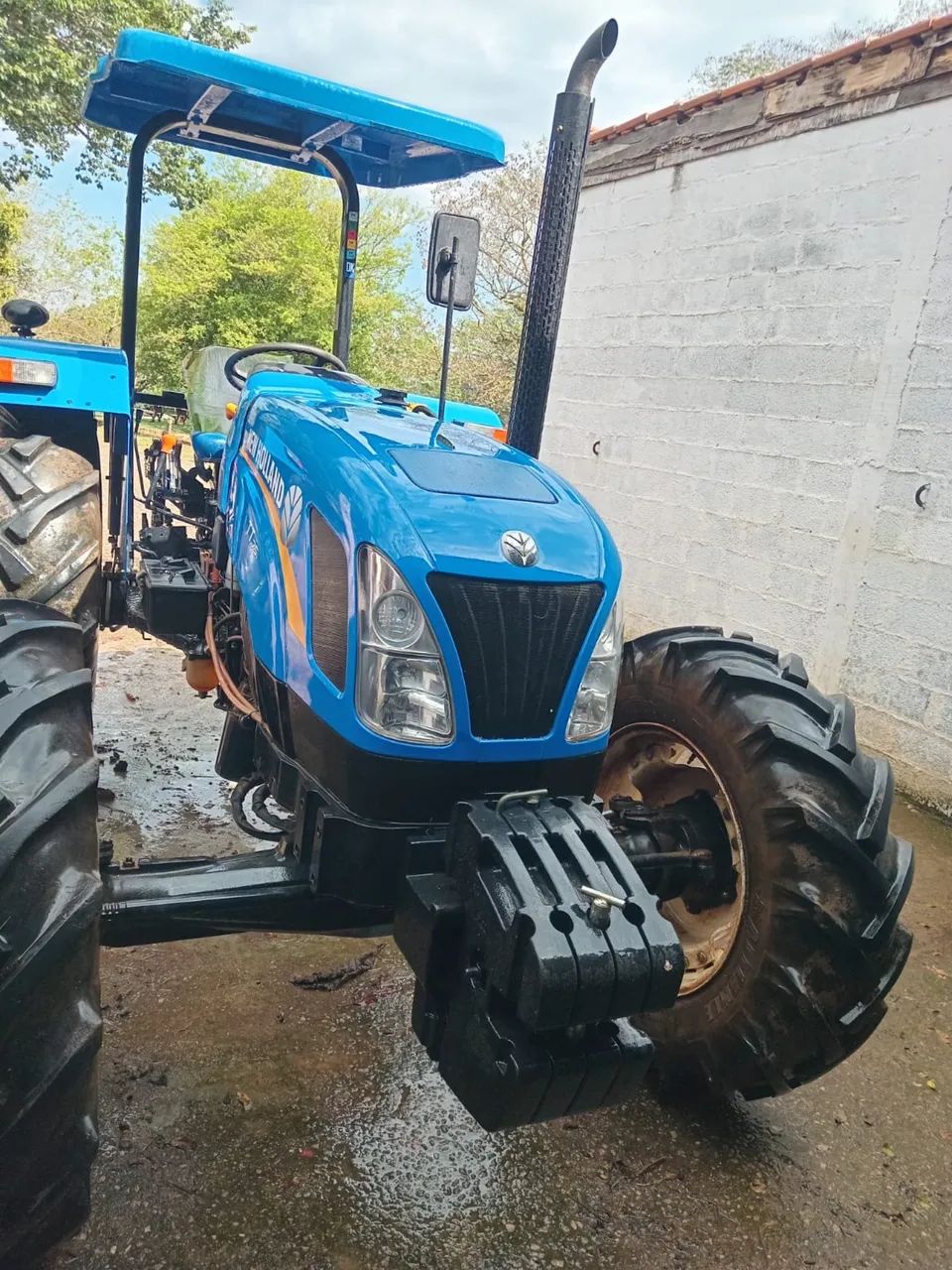 Trator New holland TT 75 ano 2021 poucas H - Foto 4