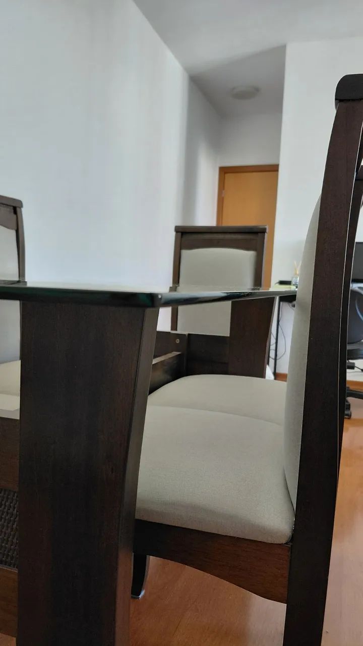 Mesa Sala de Jantar madeira - Foto 5