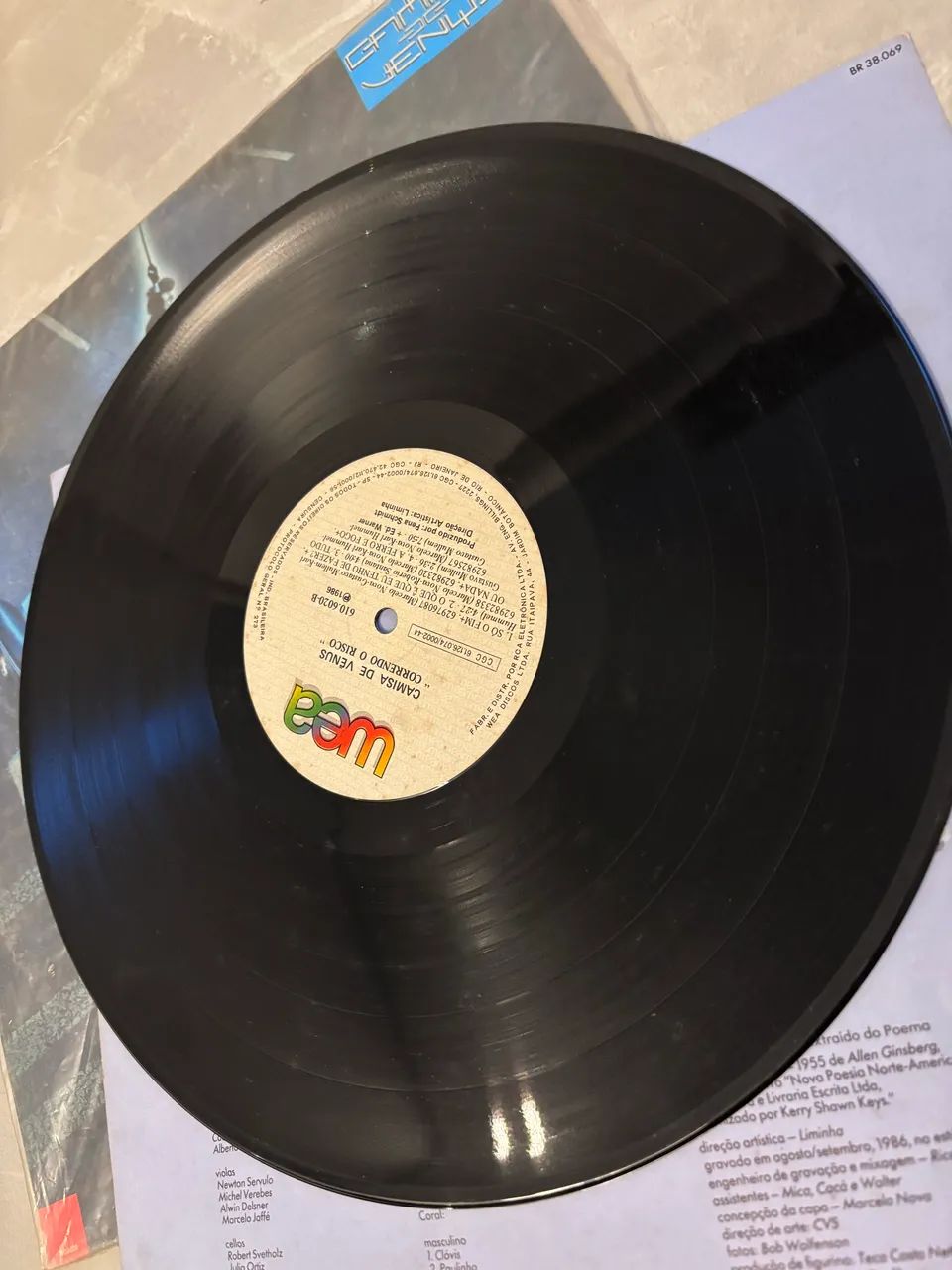 Disco de vinil - Camisa de Vênus - 1986 - Foto 3