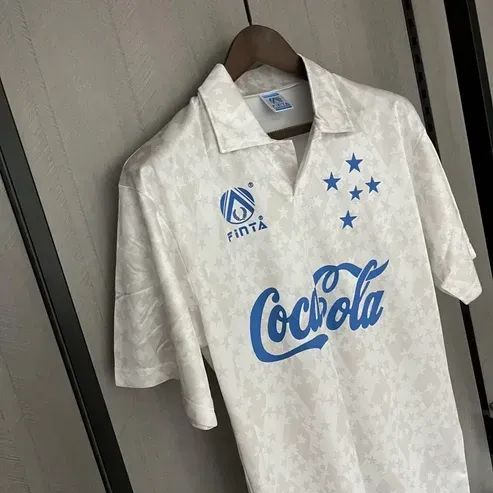 Camisa Cruzeiro Coca Cola 1993 - Branca