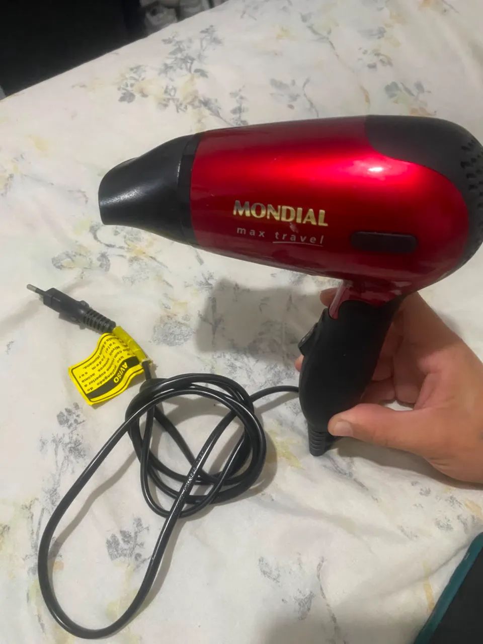 Secador mondial mini 1200w  - Foto 2