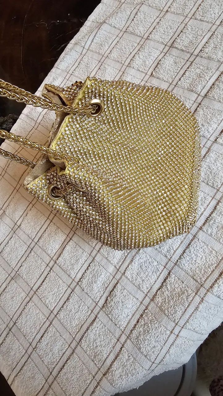 Bolsa strass