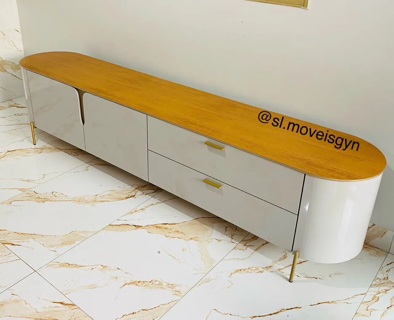 Rack bancada Celine MDF 2,41m - Promoção 