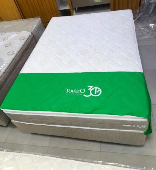 Conjunto Box de Solteirão Berillo 1,08x1,98x25cm - Topazio (NOVO) Fazemos entrega