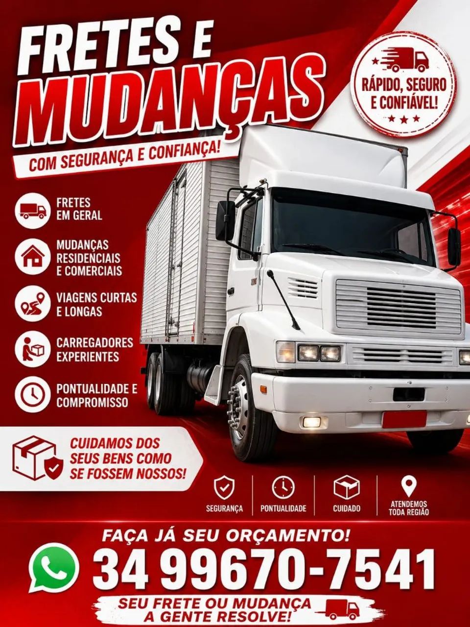 Trasporte frete e mudança 