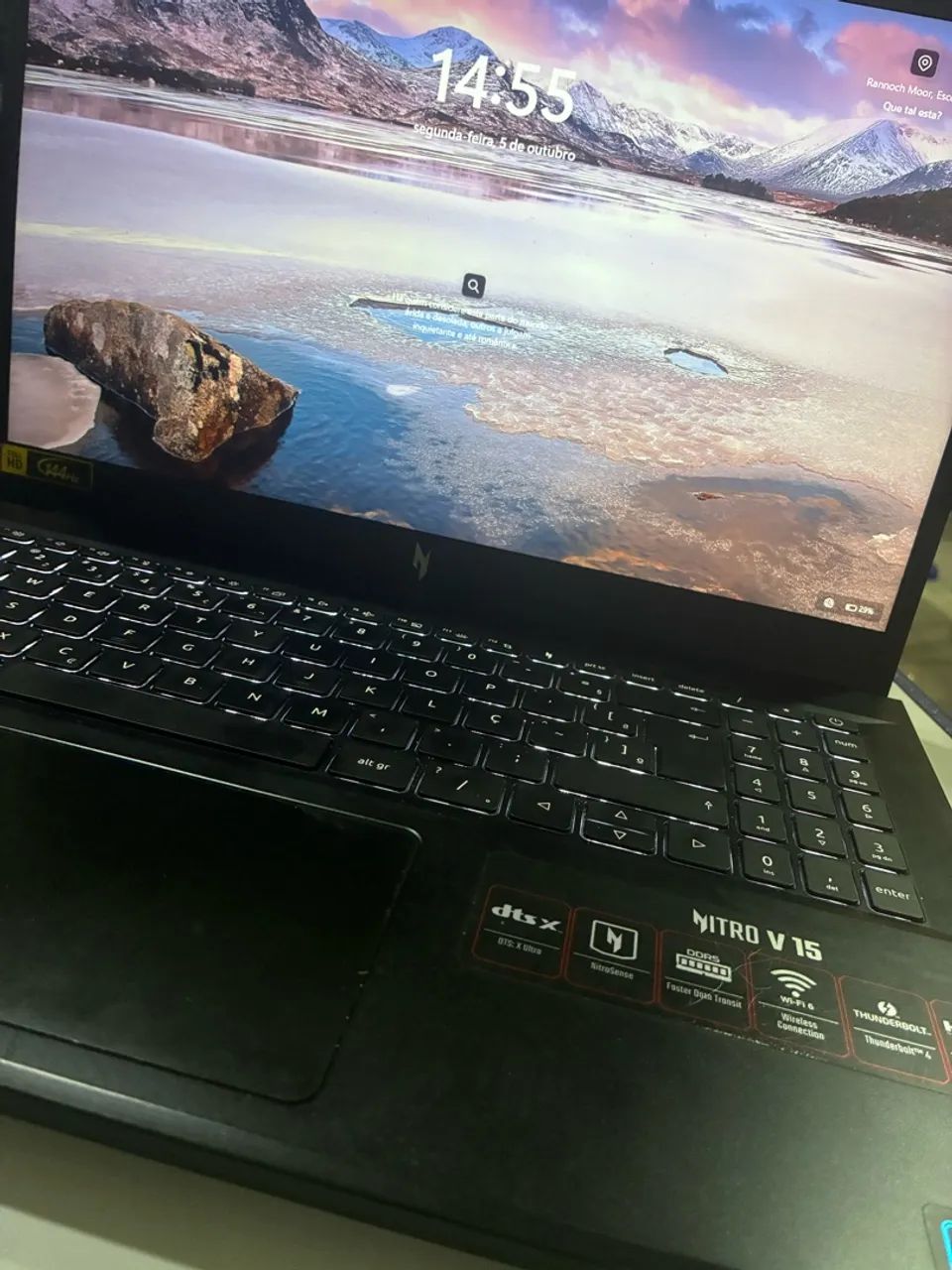Notebook gamer Acer nitro V15 - Foto 2