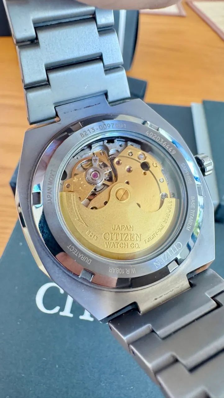Relógio Automático Citizen Zenshin Titanium - Foto 5