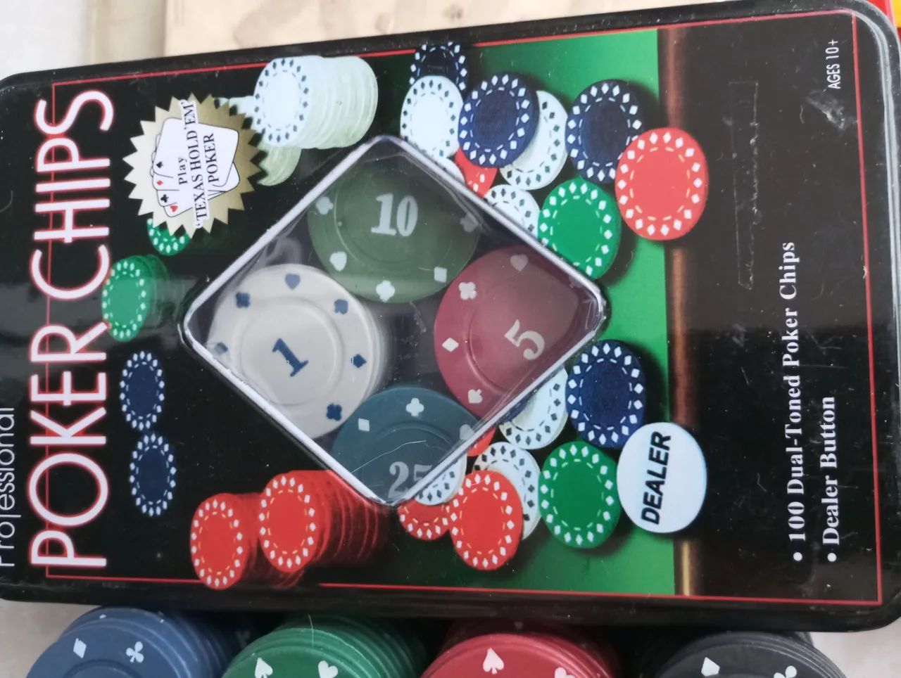 Fichas para jogos - Poker e carteado - Foto 3
