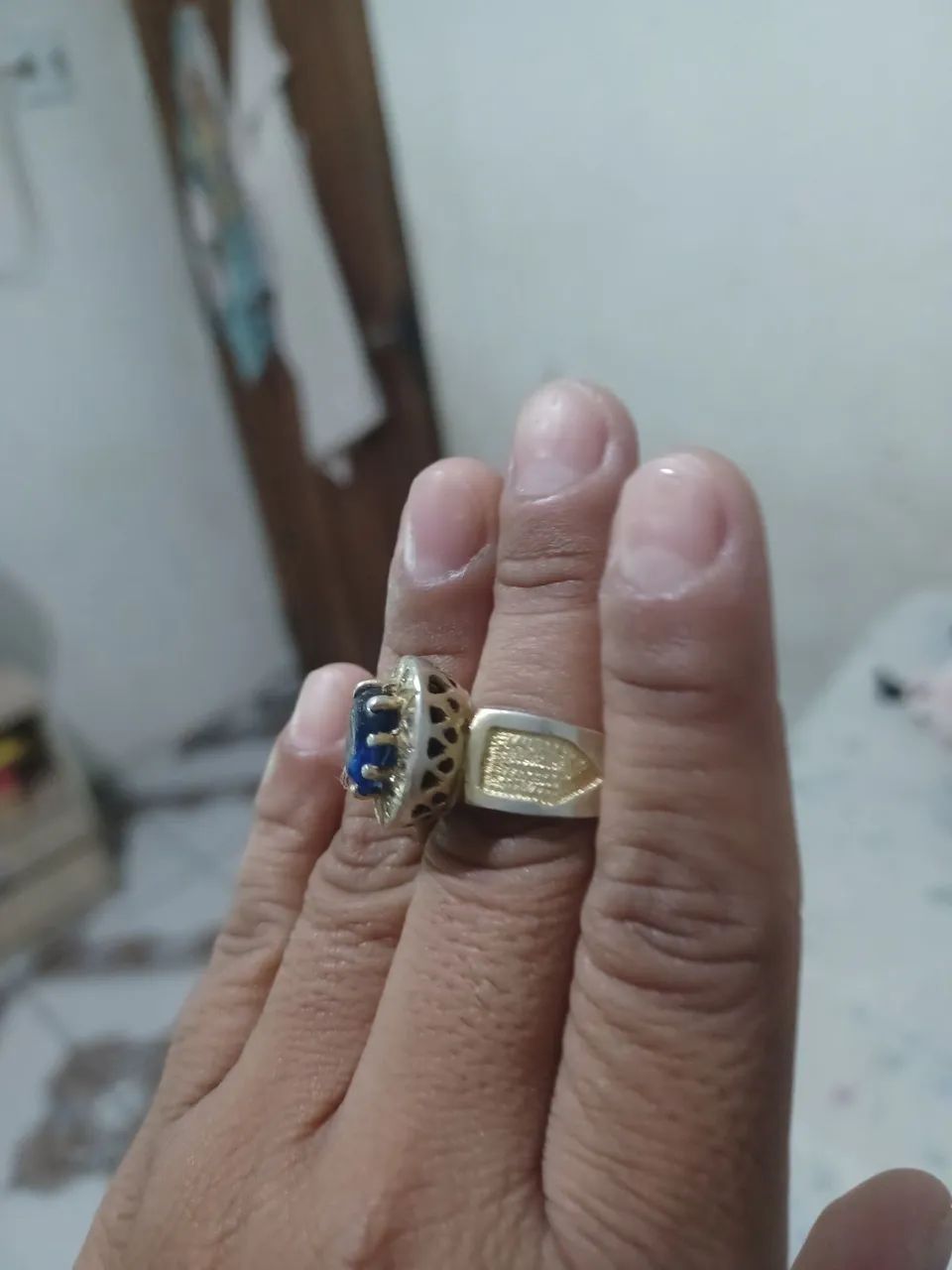 Vendo dedeira de prata