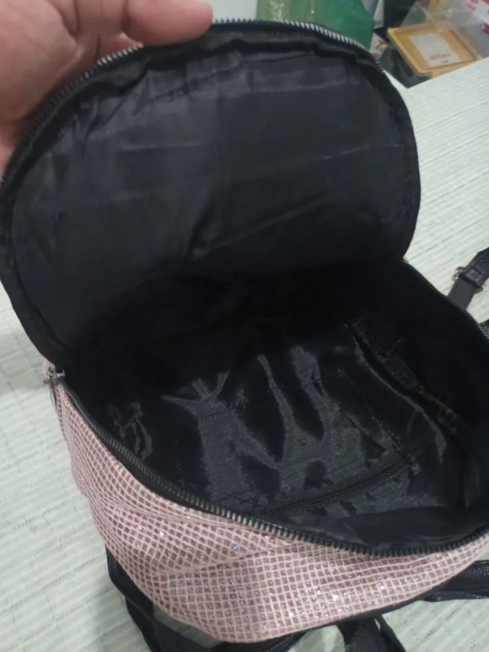 Mini Mochila com Brilho - Foto 4