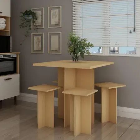 Mesa Dakar com 4 banquetas