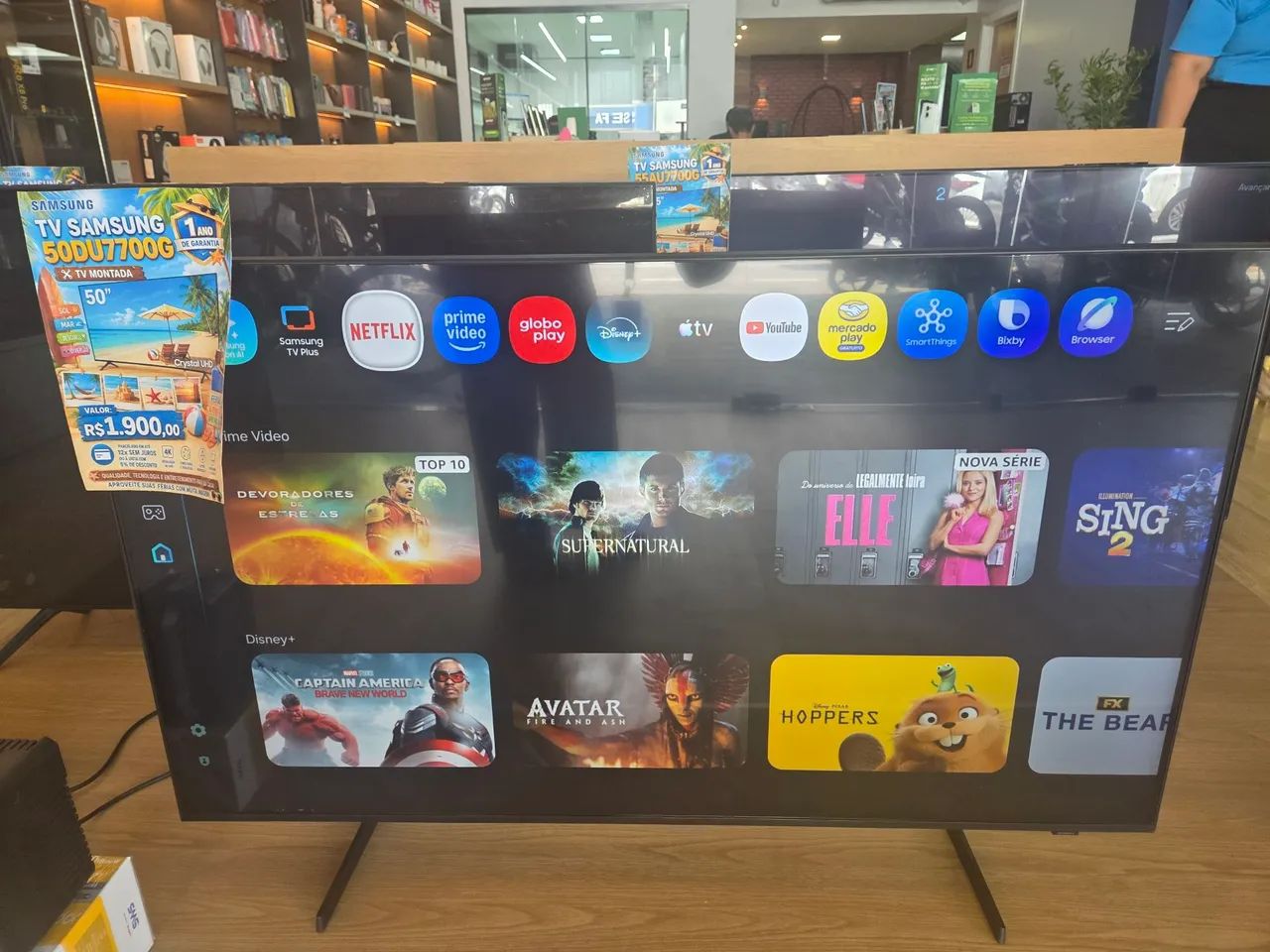 VENDO TV DE 50 POLEGADAS COM UM ANO DE GARANTIA