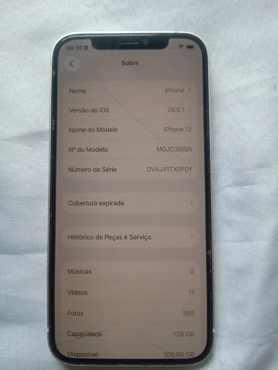 iPhone 12 branco 128 gb - Foto 2