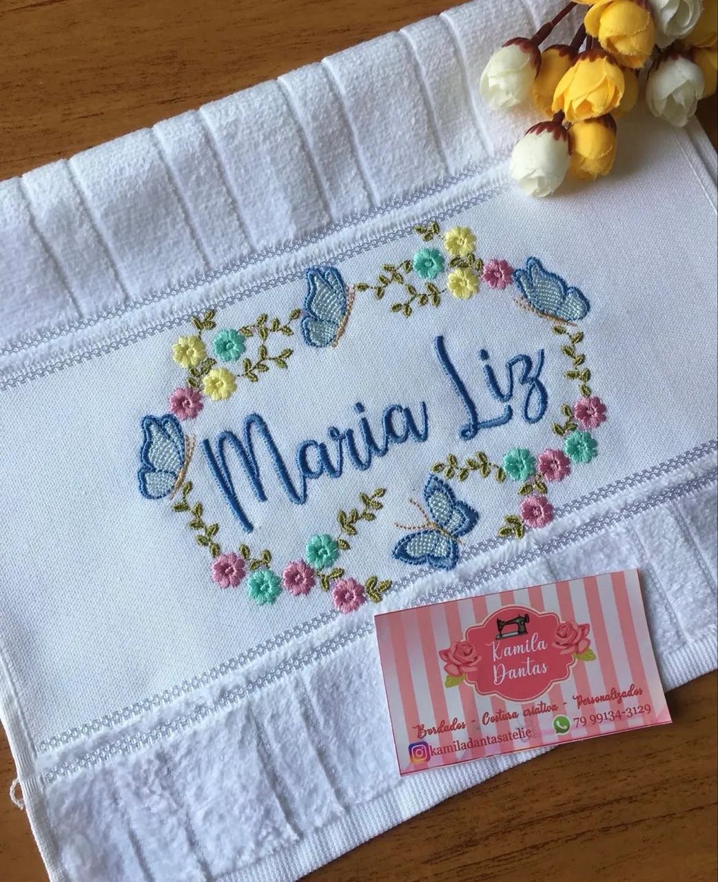 Toalhinhas bordadas
