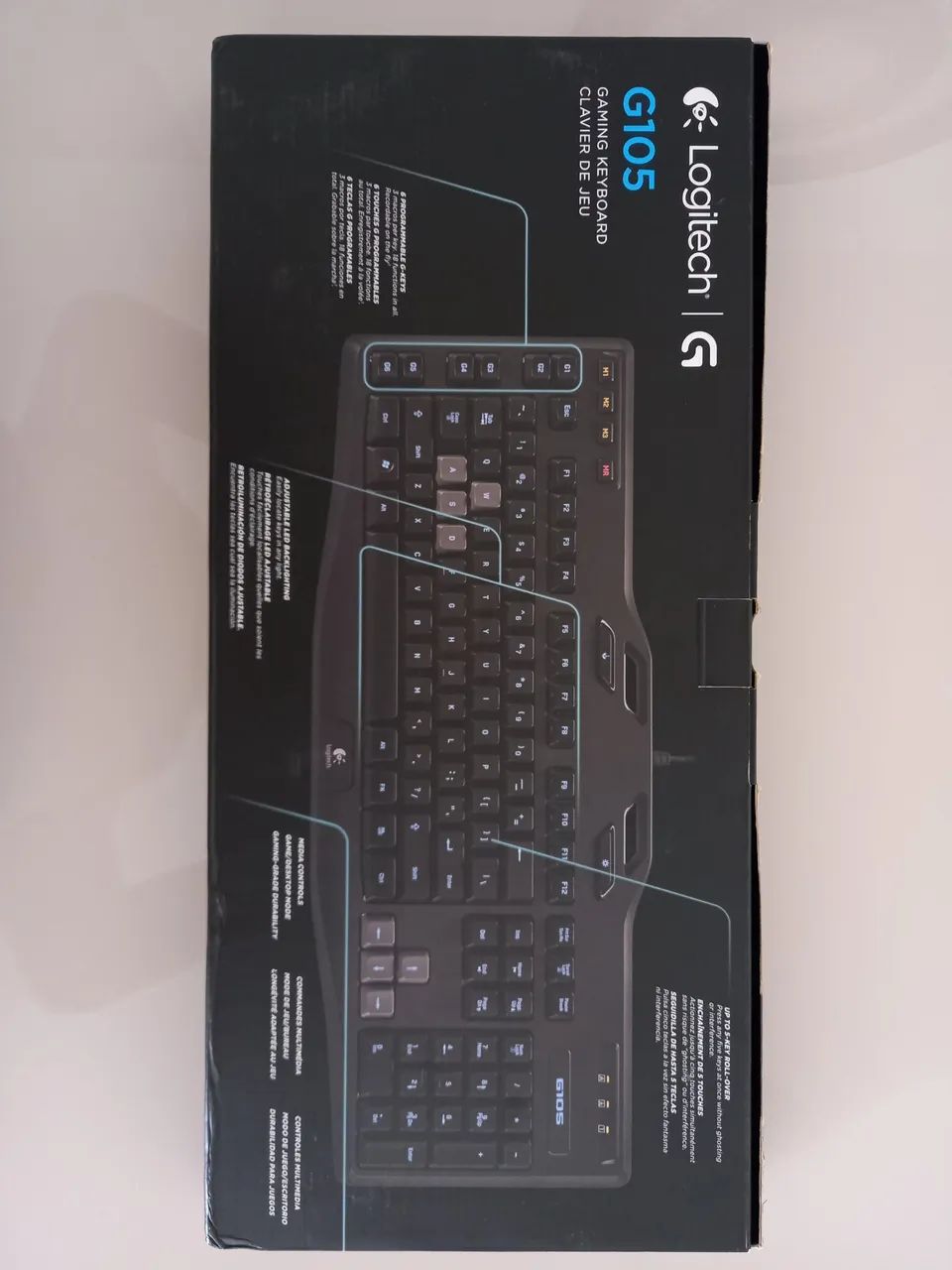 Keyboard Logitech G105 - Foto 2