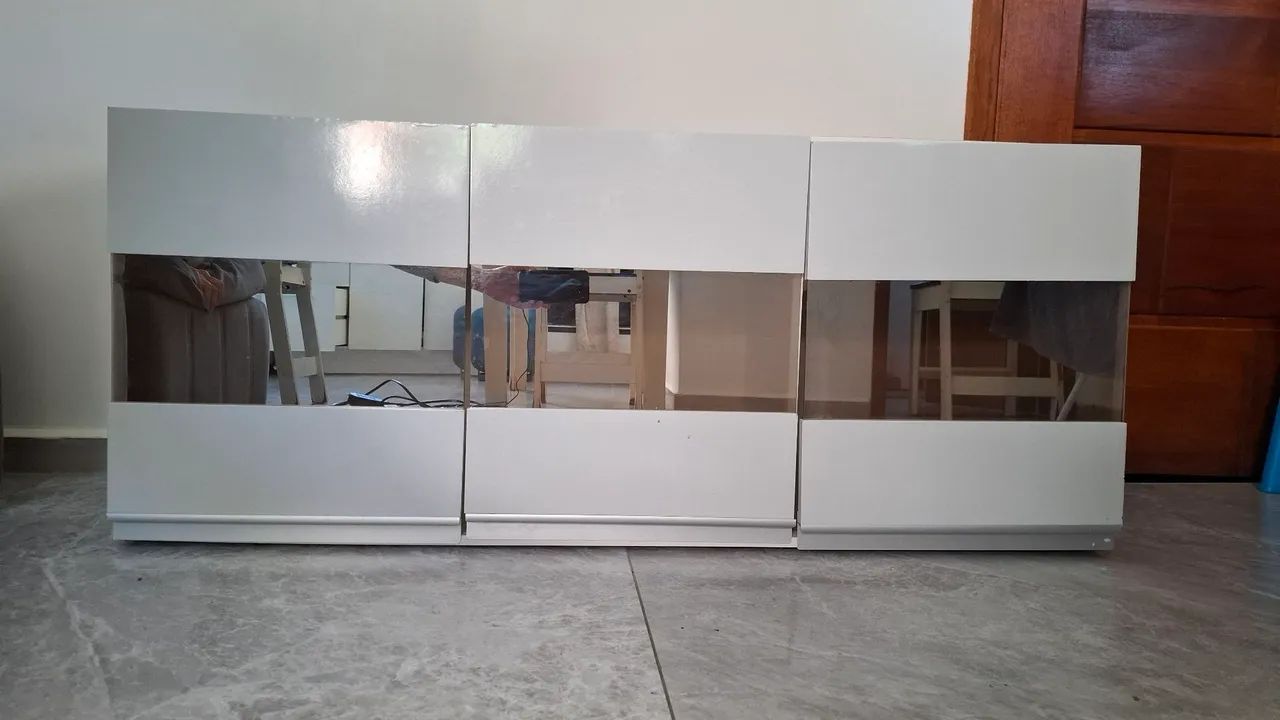 Armário Aéreo Branco 3 portas