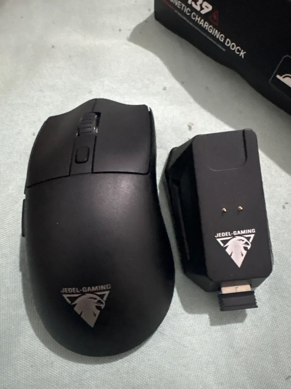 Mouse sem fio com base de carregamento  - Foto 2