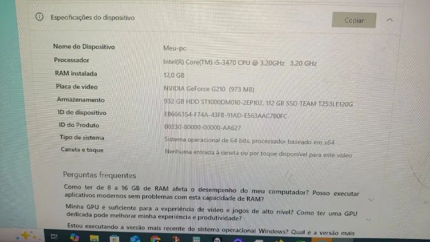 Computador de Mesa (PC) - Foto 4