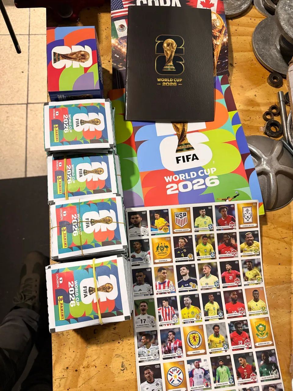 Álbuns e figurinhas da copa 2026 R$ 1800,00 - Foto 2