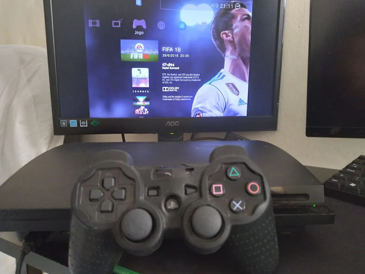PS3 SLIM 21 JOGOS - Foto 3
