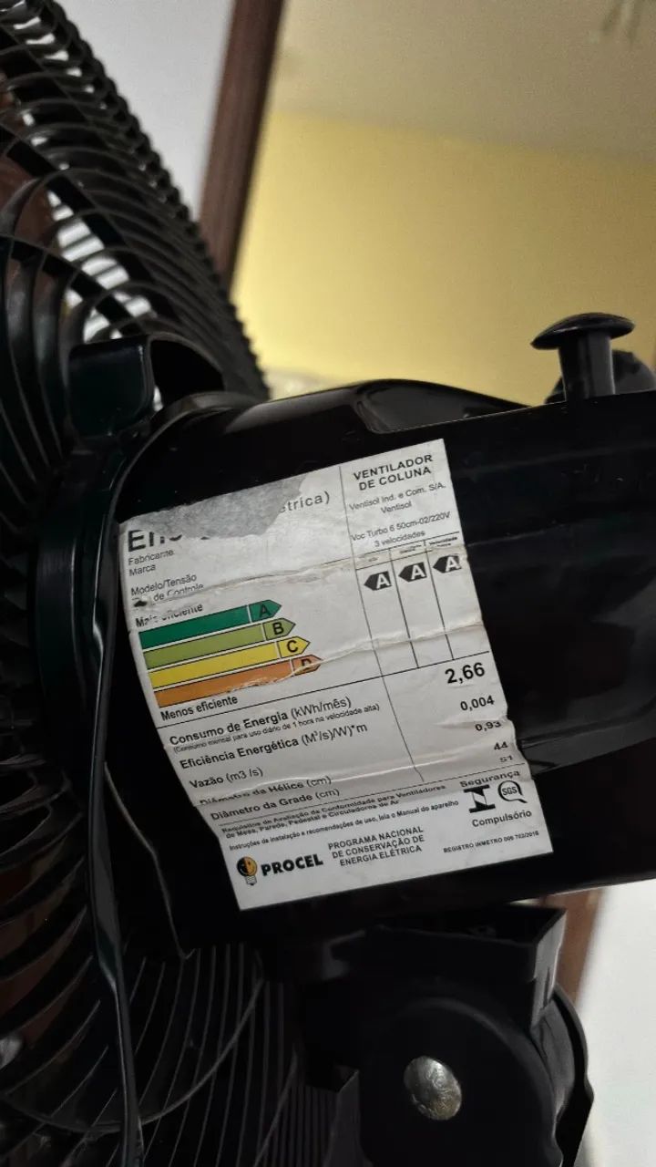 Ventilador de Chão VENTISOL - Foto 4