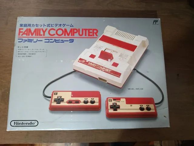 Console Family Computer Famicom com Mod AV original completo - Foto 3