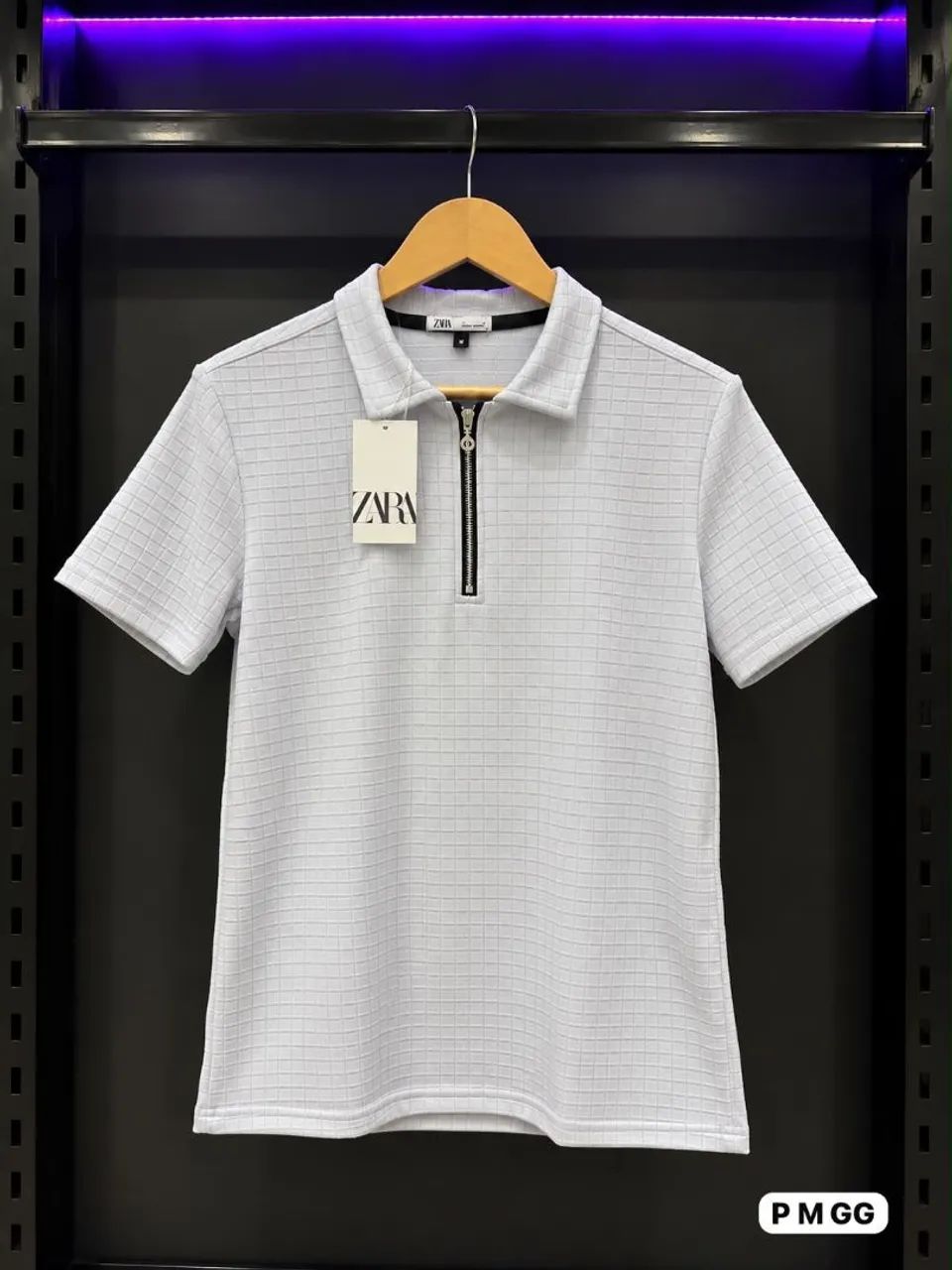 Gola Polo Zara com Zíper  - Foto 3