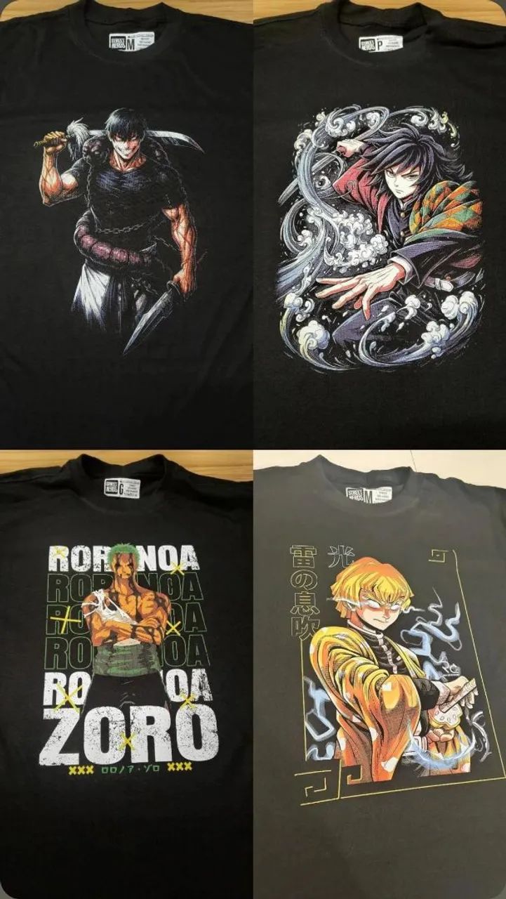Camisa De Anime