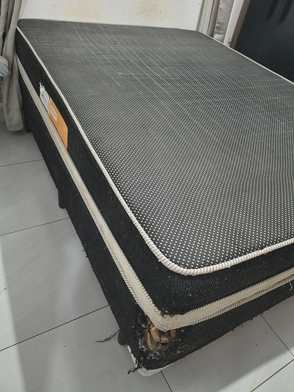 Cama box + colchão casal - Foto 2