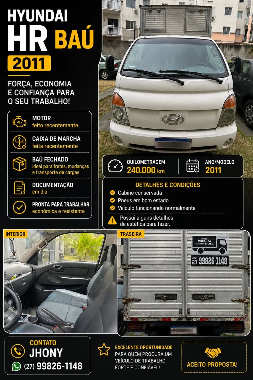 Hyundai Hr HR 2.5 TCI Diesel (RS/RD) 2012