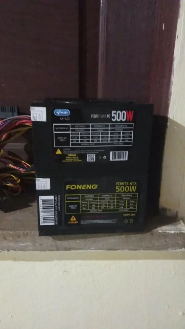 Fontes atx 500