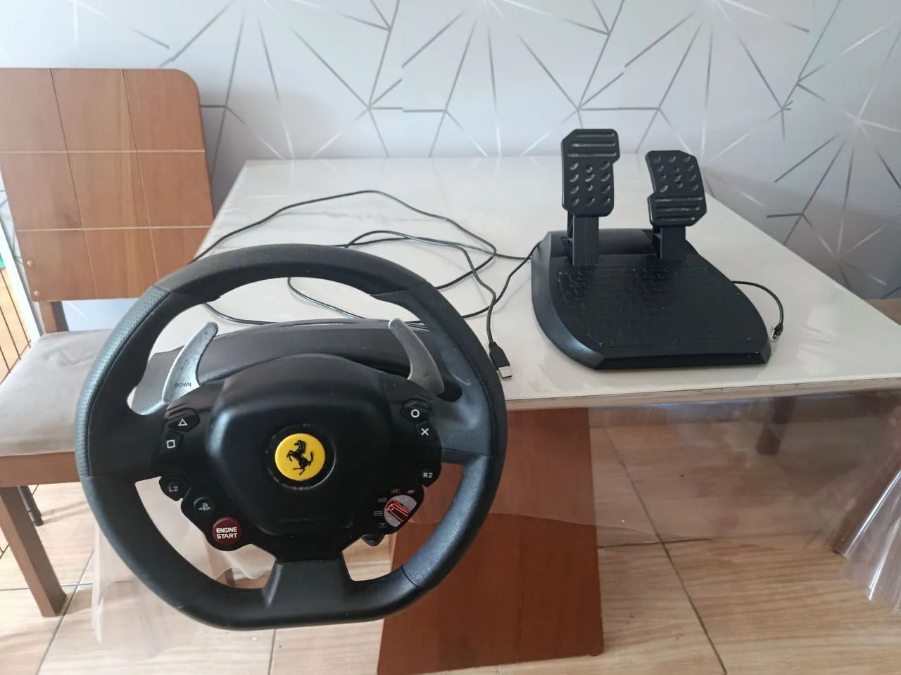  Volante pc thrustmaster t80 - Foto 5
