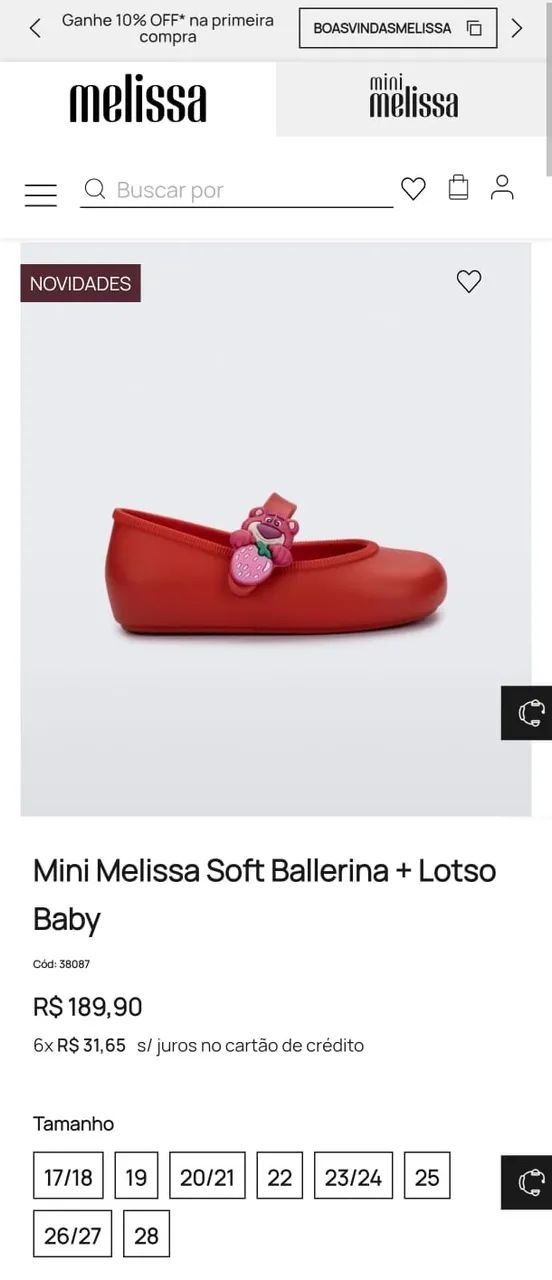 Mini Melissa Original - Foto 4