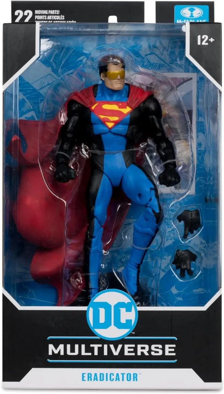 DC MCFARLANE SUPERMAN ERADICATOR