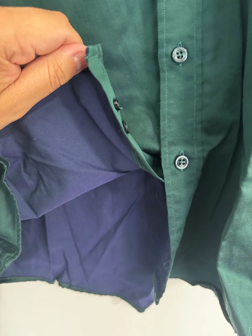 Camisa Brooksfield Verde, G - Foto 4