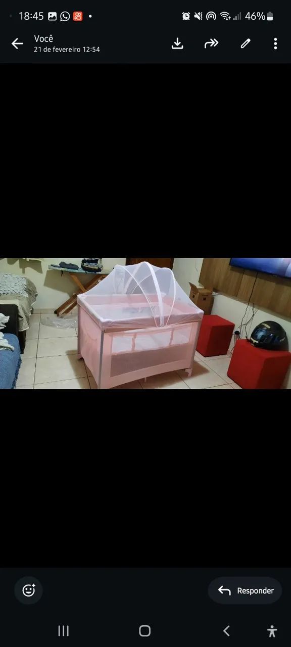 Chiqueirinho semi novo 400 reais quem tiver interesse chama no WhatsApp *