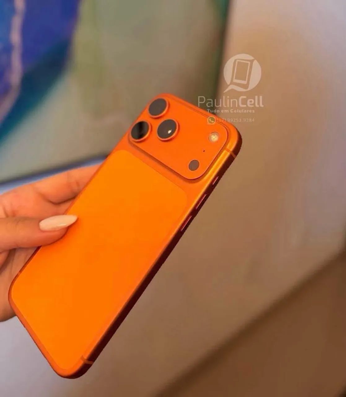 IPhone 17 Pro Max 256gb laranja completo  - Foto 4