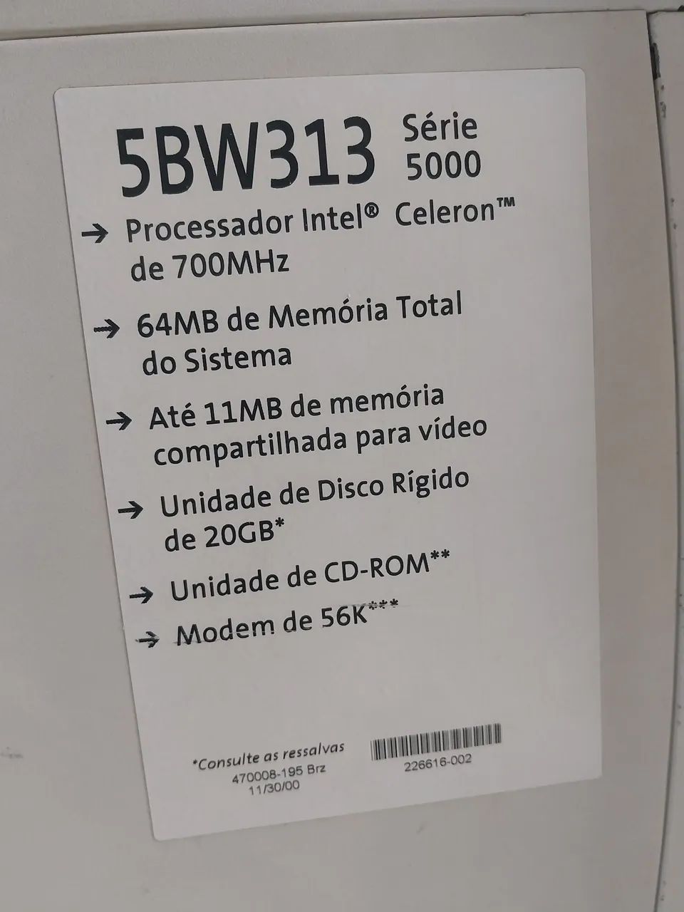 CPU antiga compaq  - Foto 4