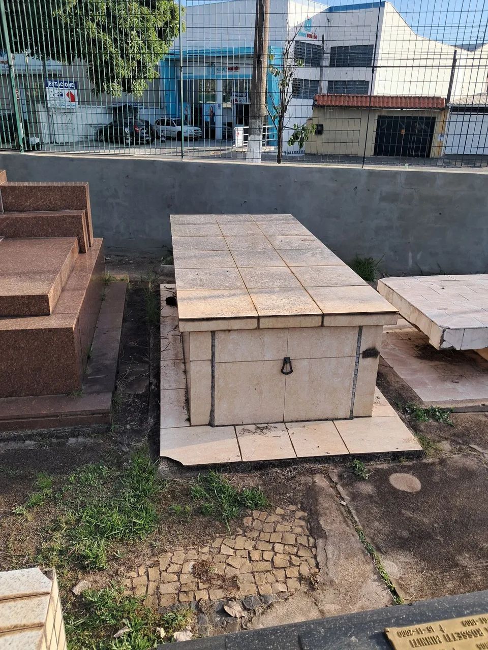 Lápide Cemitério da Saudade Campinas 