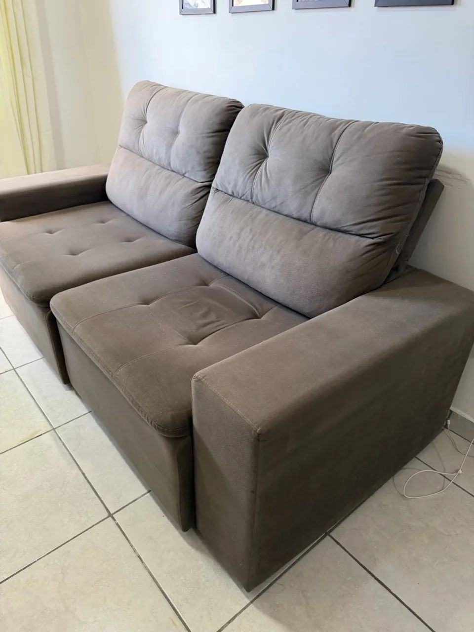 Sofá retrátil e reclinável  - Foto 2