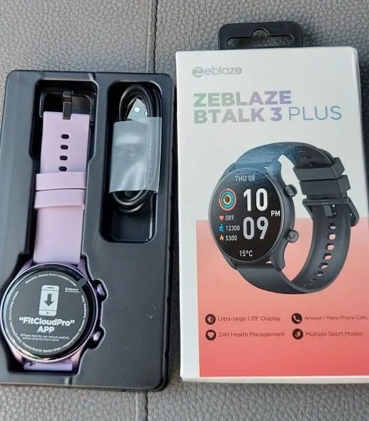 RELÓGIO SMARTWATCH ZEBLAZE BTALK PLUS - Foto 3