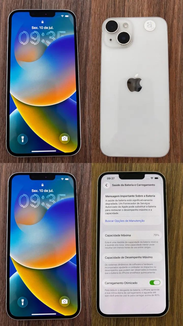 iPhone 14 Branco 128 GB