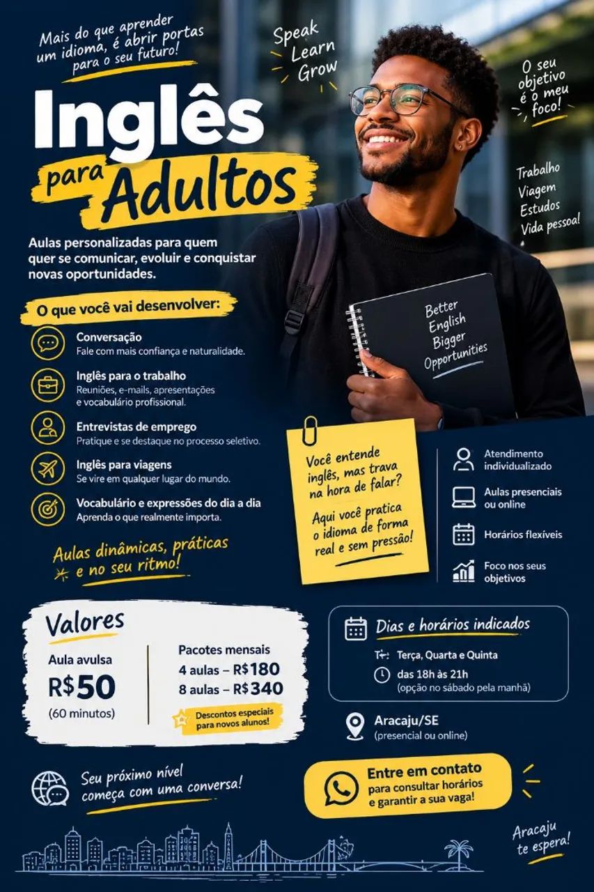 Aulas Particulares de Inglês para Crianças e Adultos