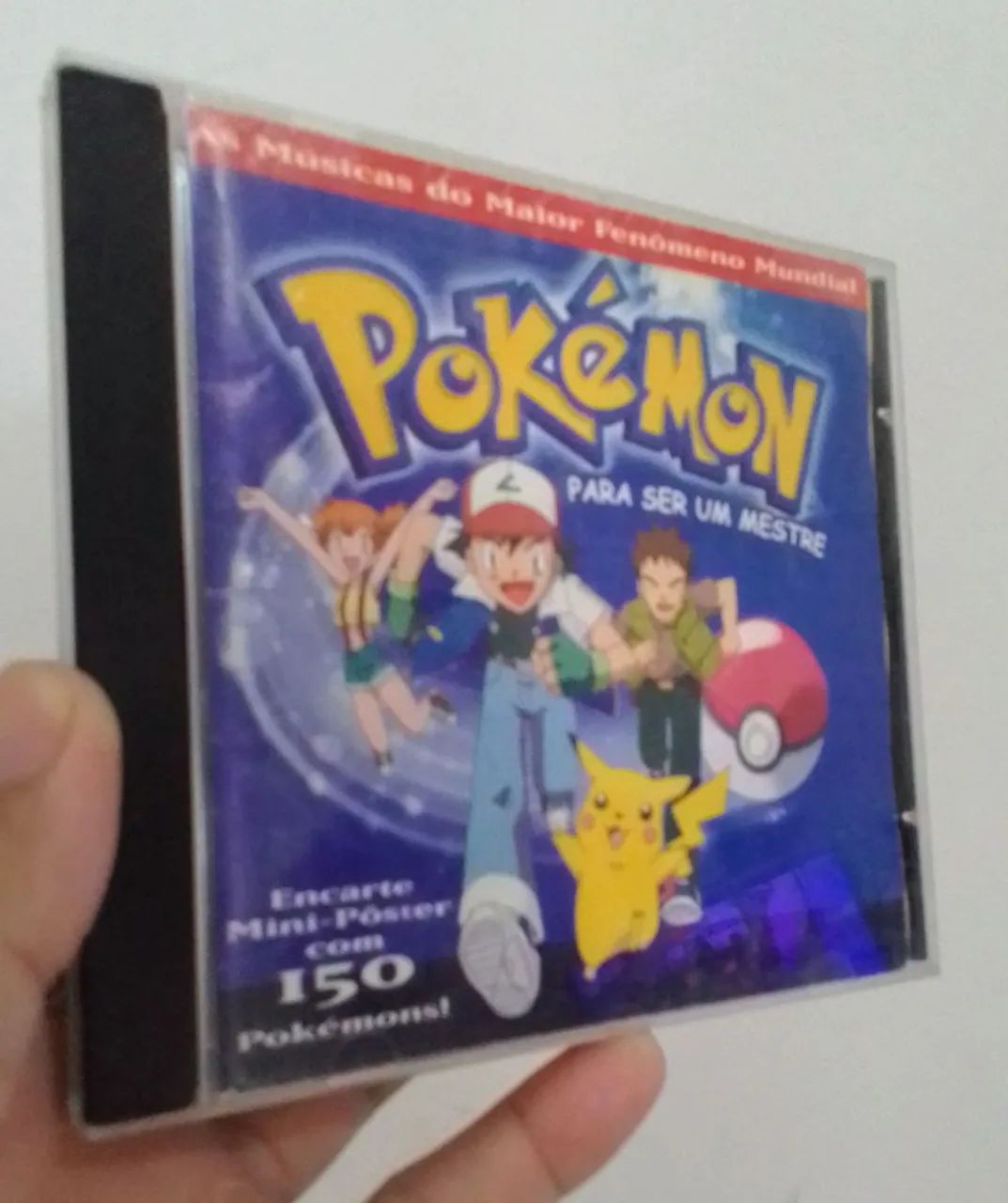 Cd Pokémon - Para ser um Mestre! Novíssimo!!