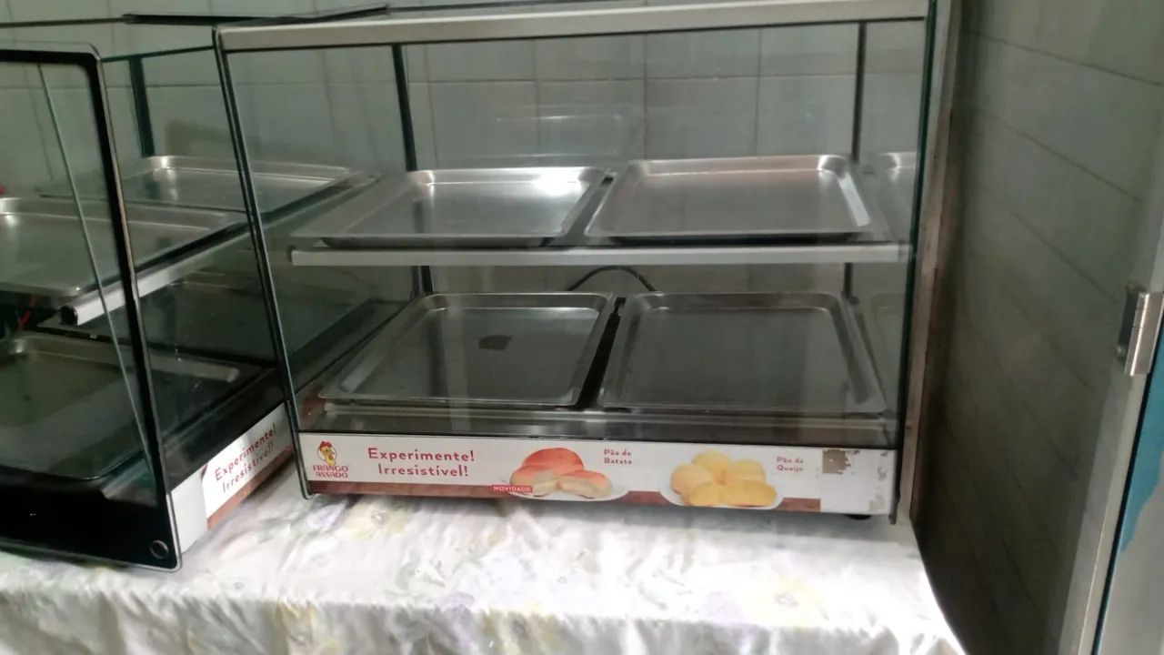 2 estufas dois andares com 4 bandeijas usada - Foto 3