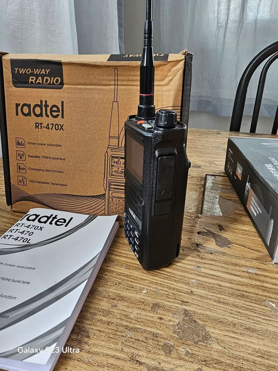 Rádio rt 470x uhf vhf fm am  - Foto 4